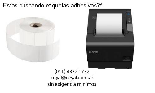 Estas buscando etiquetas adhesivas?^